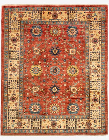 6' 3 x 7' 8 Serapi Wool Rug