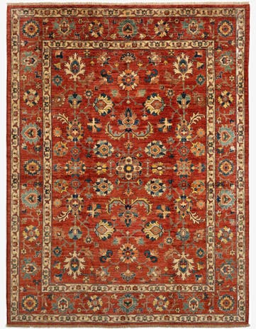 7' 5 x 9' 9 Serapi Wool Rug