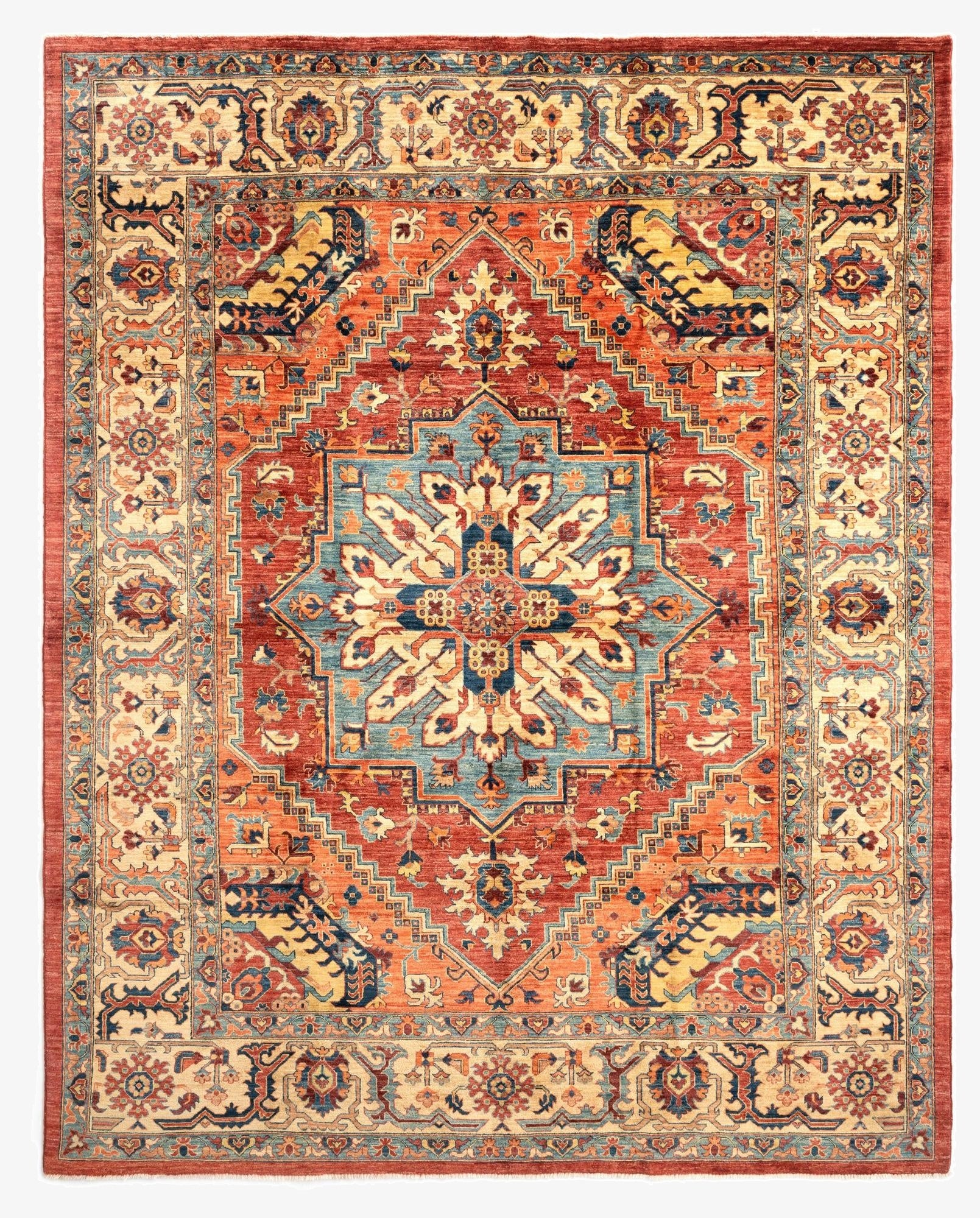 8' 2 x 10' 2 Serapi Wool Rug