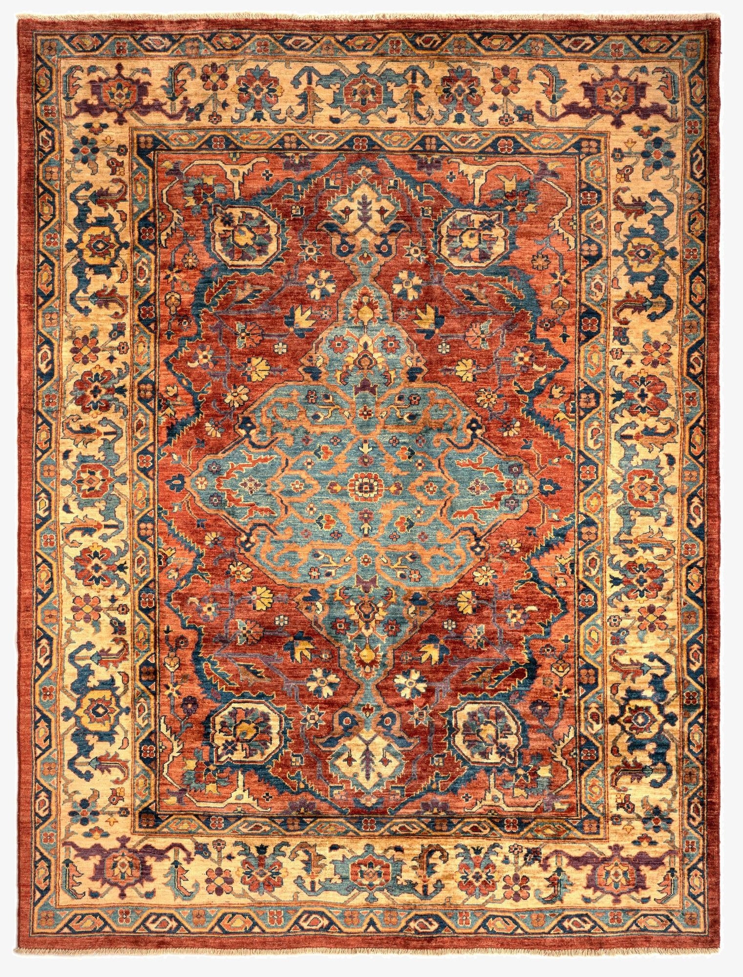 6' 2 x 8' 2 Serapi Wool Rug