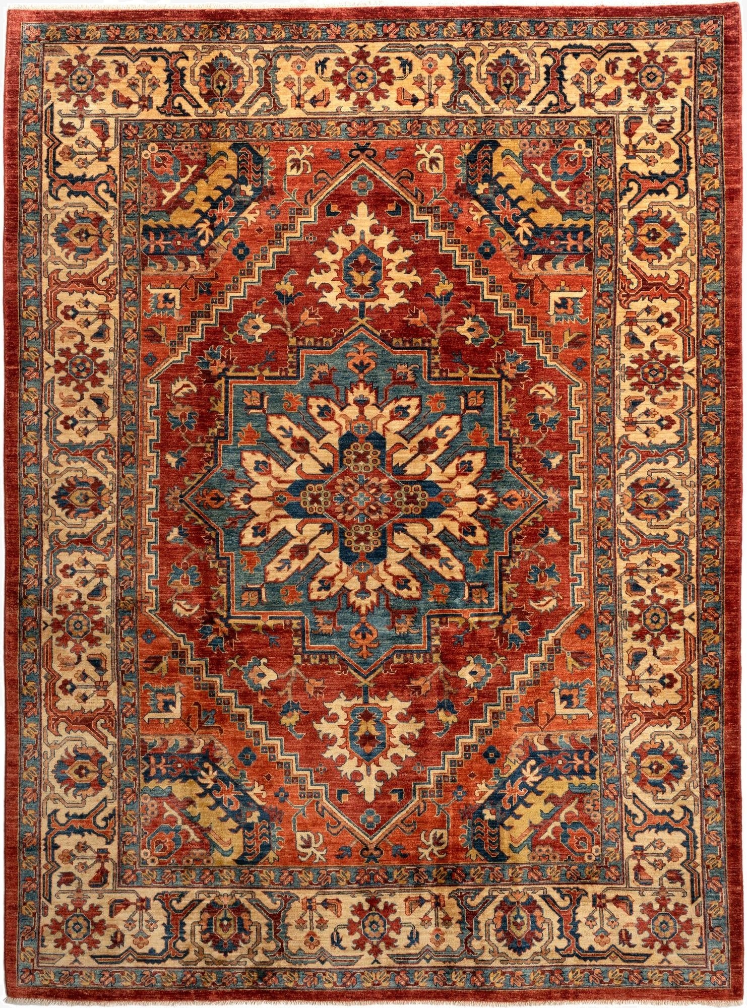 7' 2 x 9' 10 Serapi Wool Rug