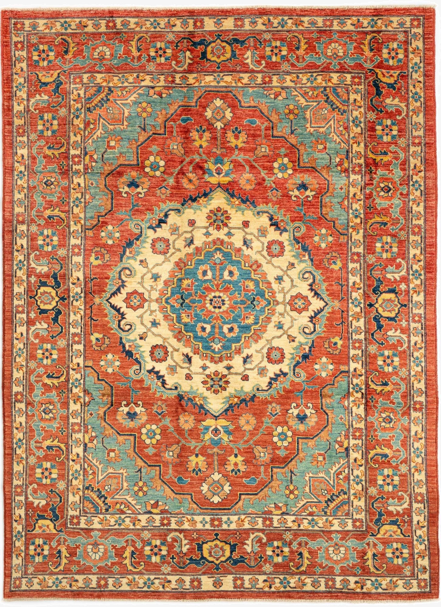 5' 10 x 8' 4 Serapi Wool Rug