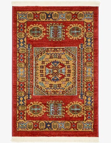 Red Serapi Rug