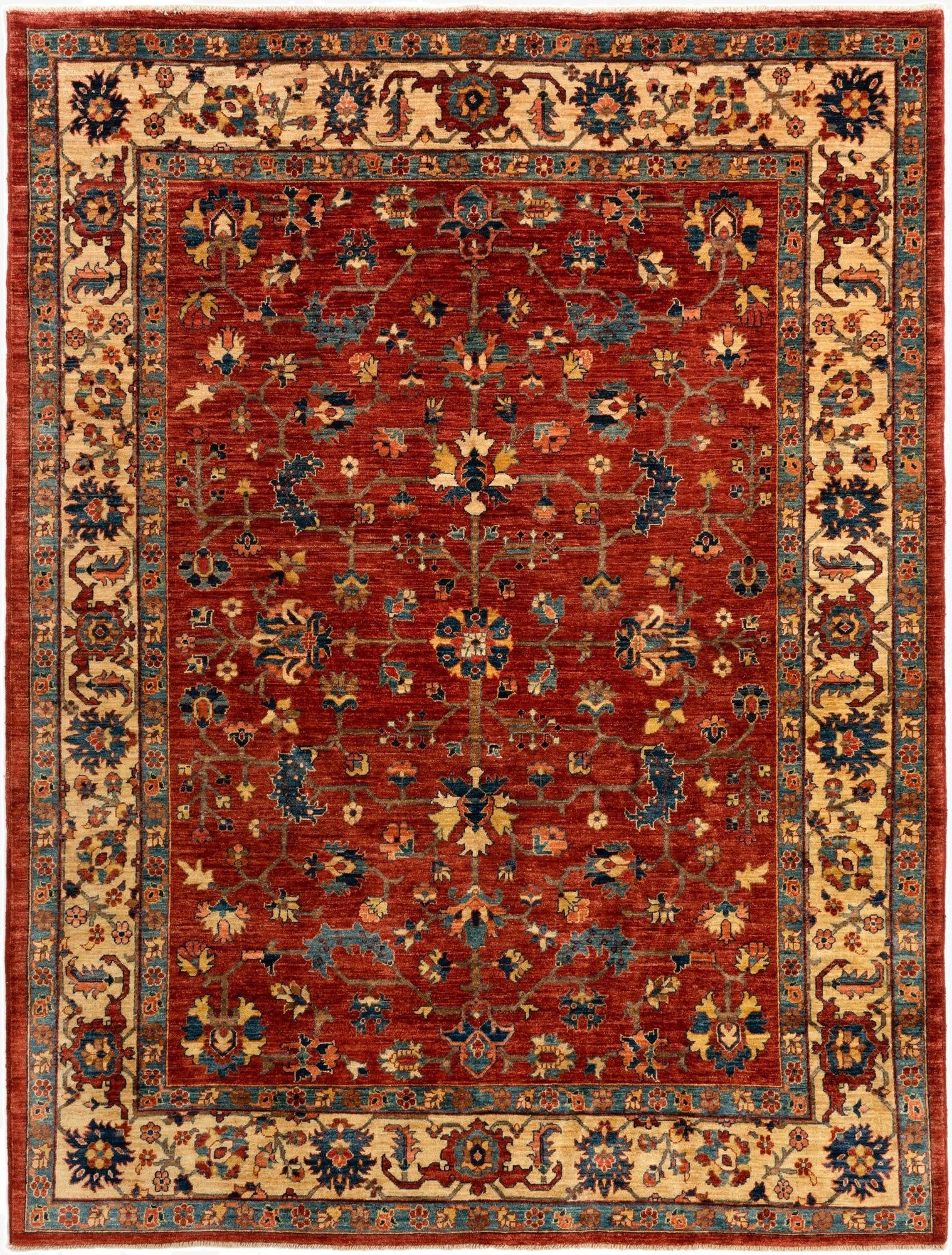7' 2 x 9' 7 Serapi Wool Rug