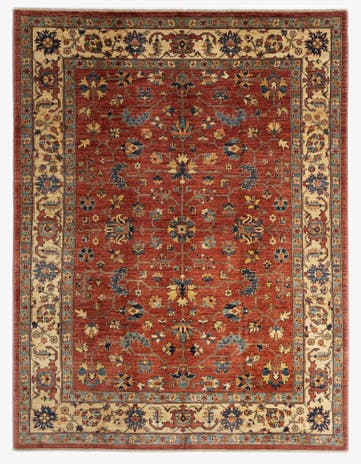 8' 2 x 10' 10 Serapi Wool Rug