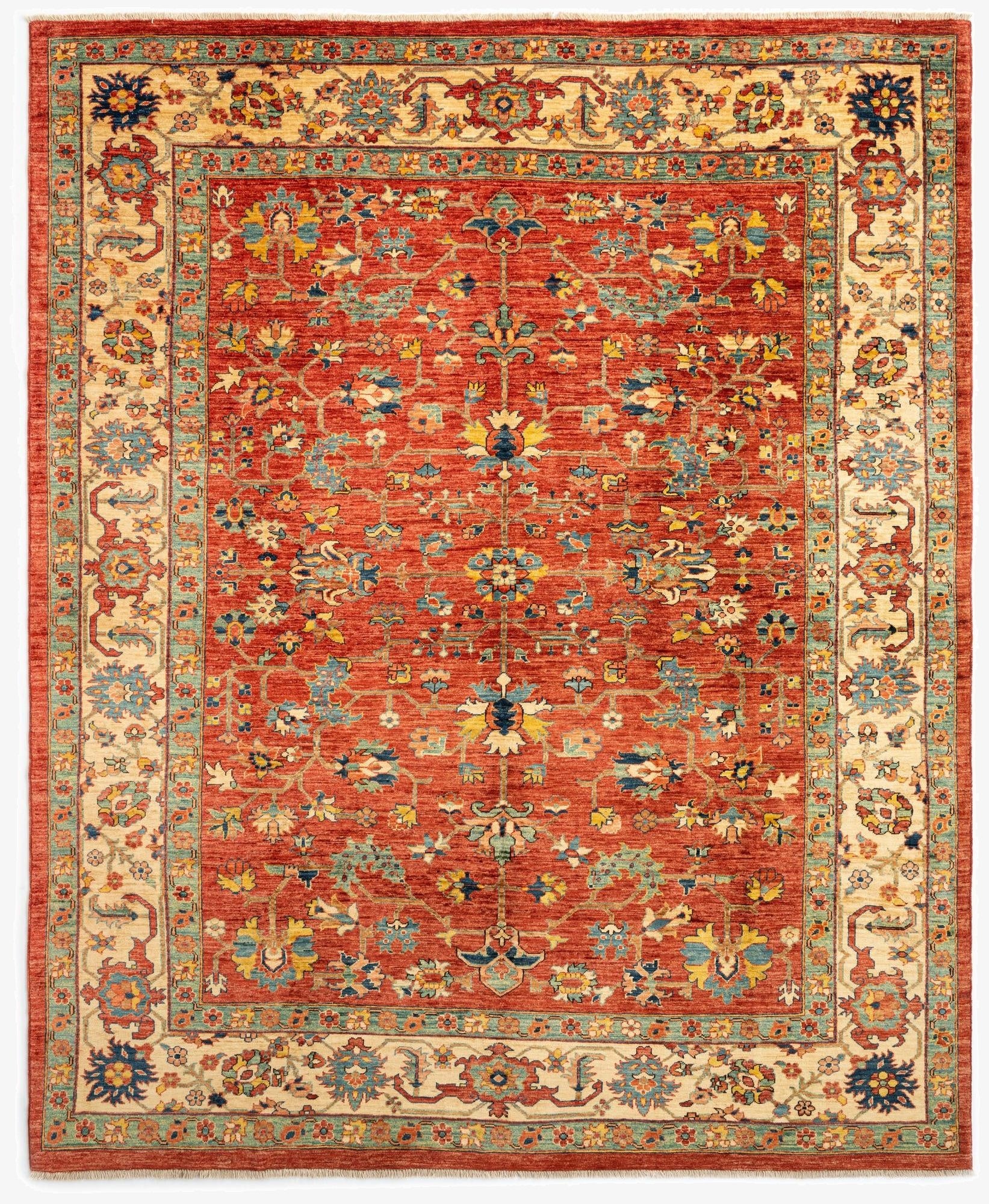 8' 2 x 10' 2 Serapi Wool Rug
