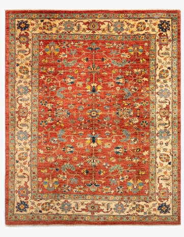 8' 2 x 10' 2 Serapi Wool Rug
