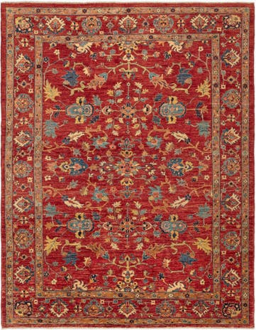 7' 3 x 9' 3 Serapi Wool Rug