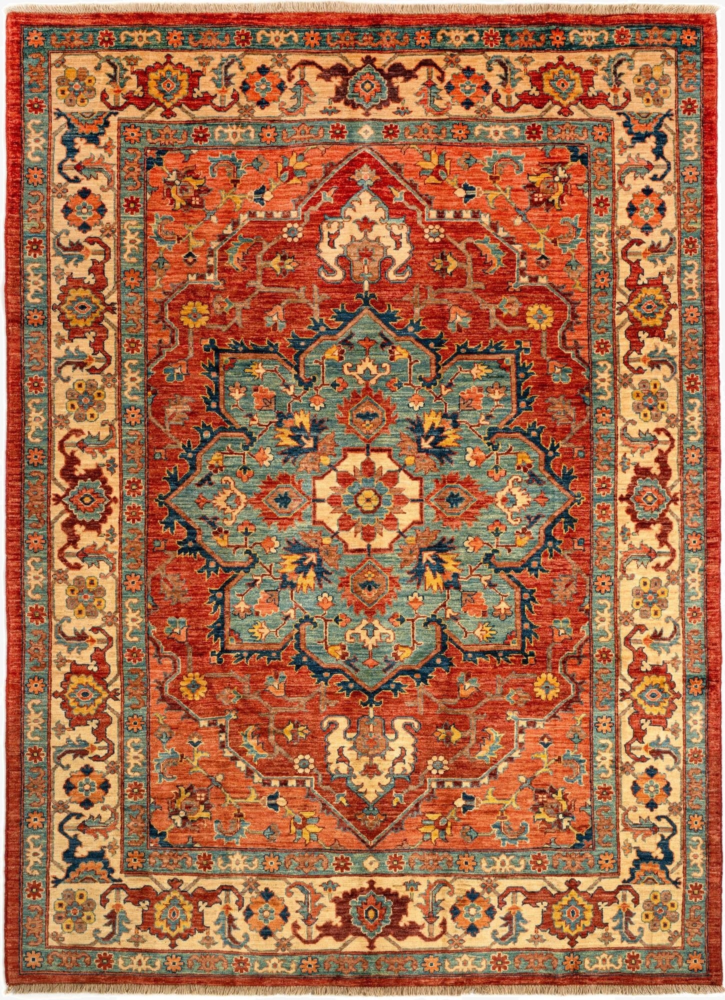 6' x 8' 2 Serapi Wool Rug