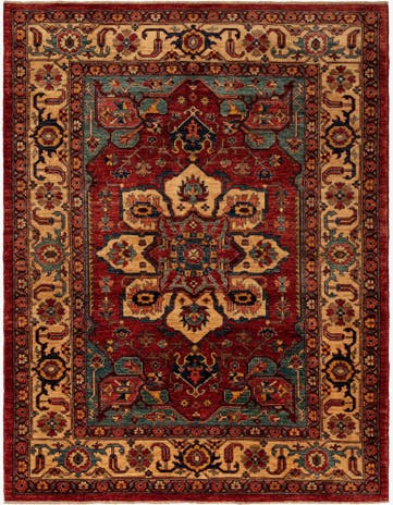 6' 2 x 8' 1 Serapi Wool Rug