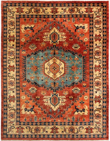 7' 4 x 9' 6 Serapi Wool Rug
