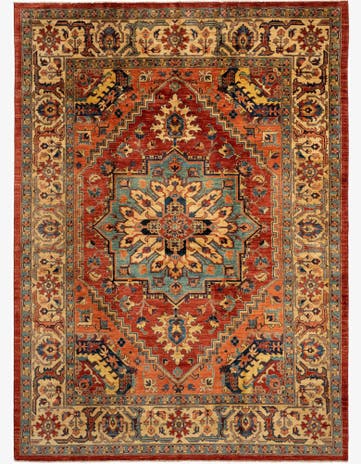 7' 3 x 10' Serapi Wool Rug