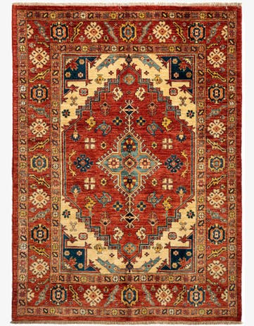 5' x 6' 11 Serapi Wool Rug