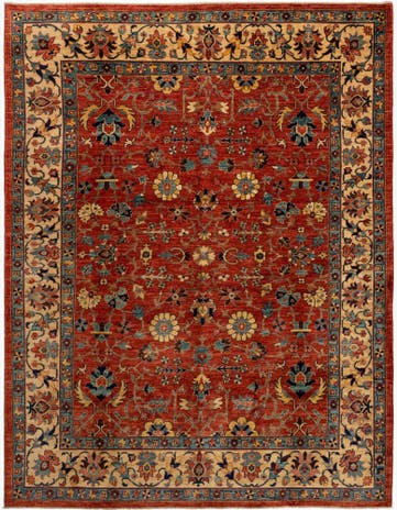 7' 3 x 9' 7 Serapi Wool Rug