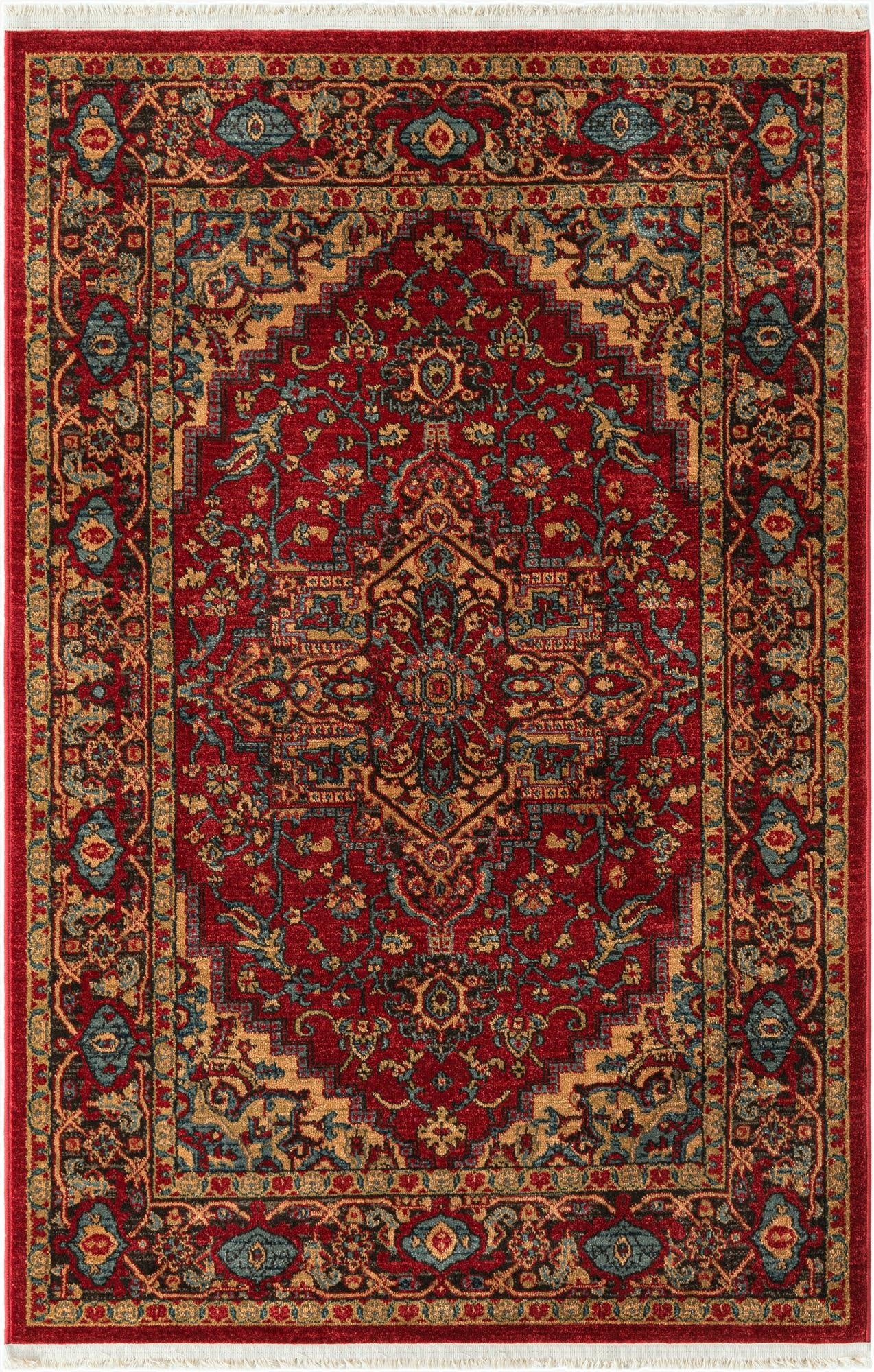 Primary image 4' x 6' Serapi Rug
