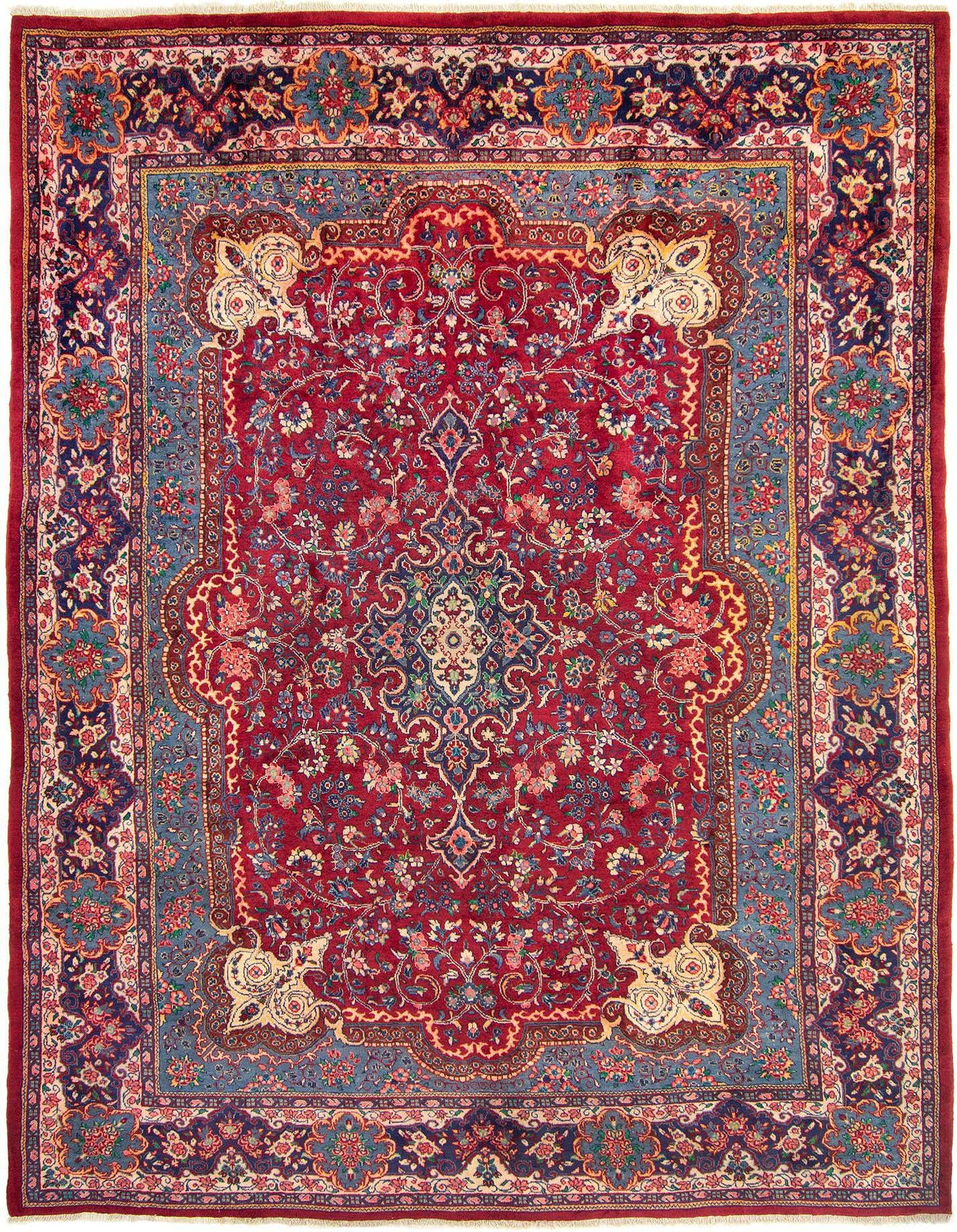 Primary image 9' 7 x 13' 5  Hand Knotted Shaban Persian Wool Rug