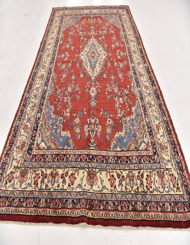 Detail image of 8' 3 x 12' 10  Hand Knotted Shahrbaft Persian Wool Rug