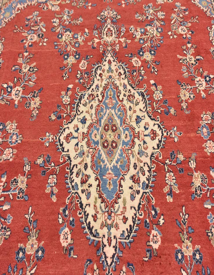 Detail image of 8' 3 x 12' 10  Hand Knotted Shahrbaft Persian Wool Rug