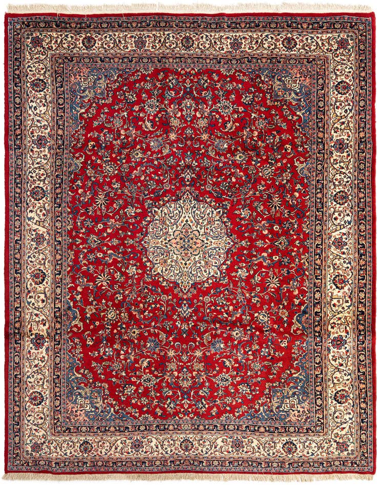 Detail image of 8' 10 x 11' 8 Shahrbaft Wool Rug