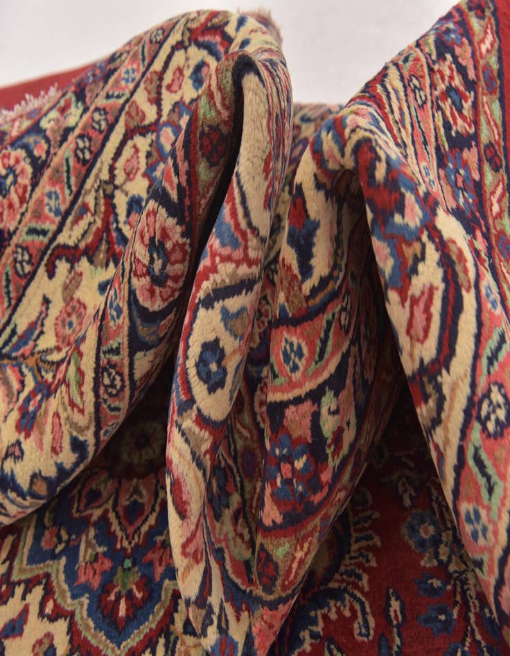 Detail image of 9' 2 x 12' 4  Hand Knotted Shahrbaft Persian Wool Rug