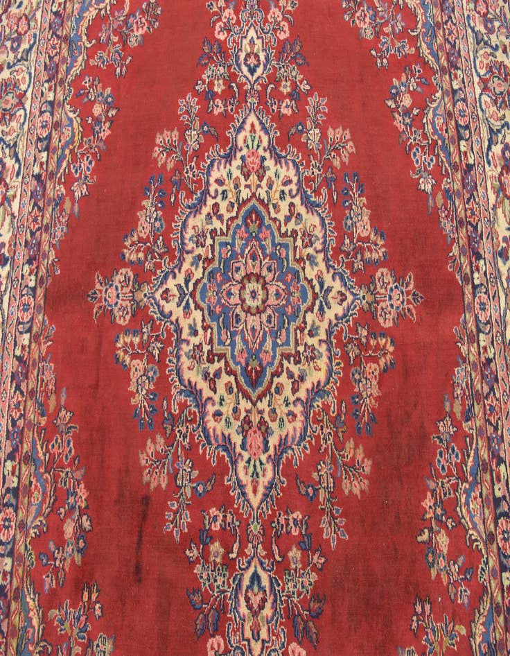Detail image of 9' 2 x 12' 4  Hand Knotted Shahrbaft Persian Wool Rug