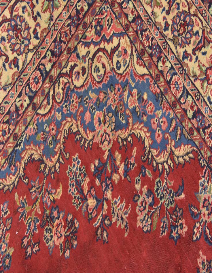 Detail image of 9' 2 x 12' 4  Hand Knotted Shahrbaft Persian Wool Rug