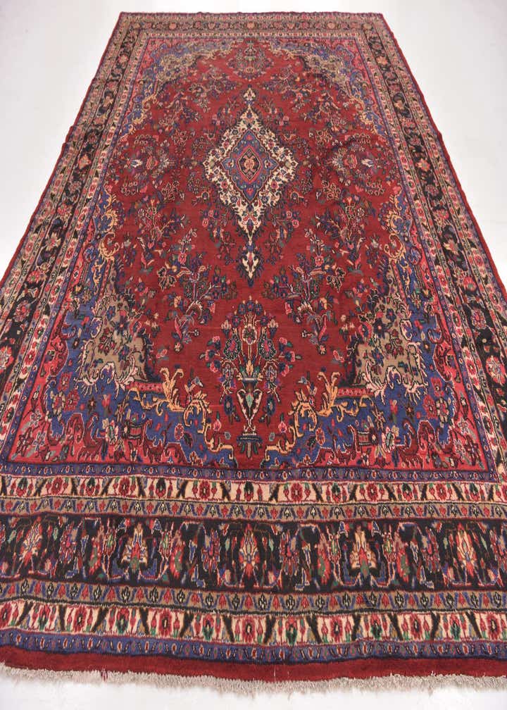 10' x 12' 10 Hand Knotted Shahrbaft Persian Wool Rug