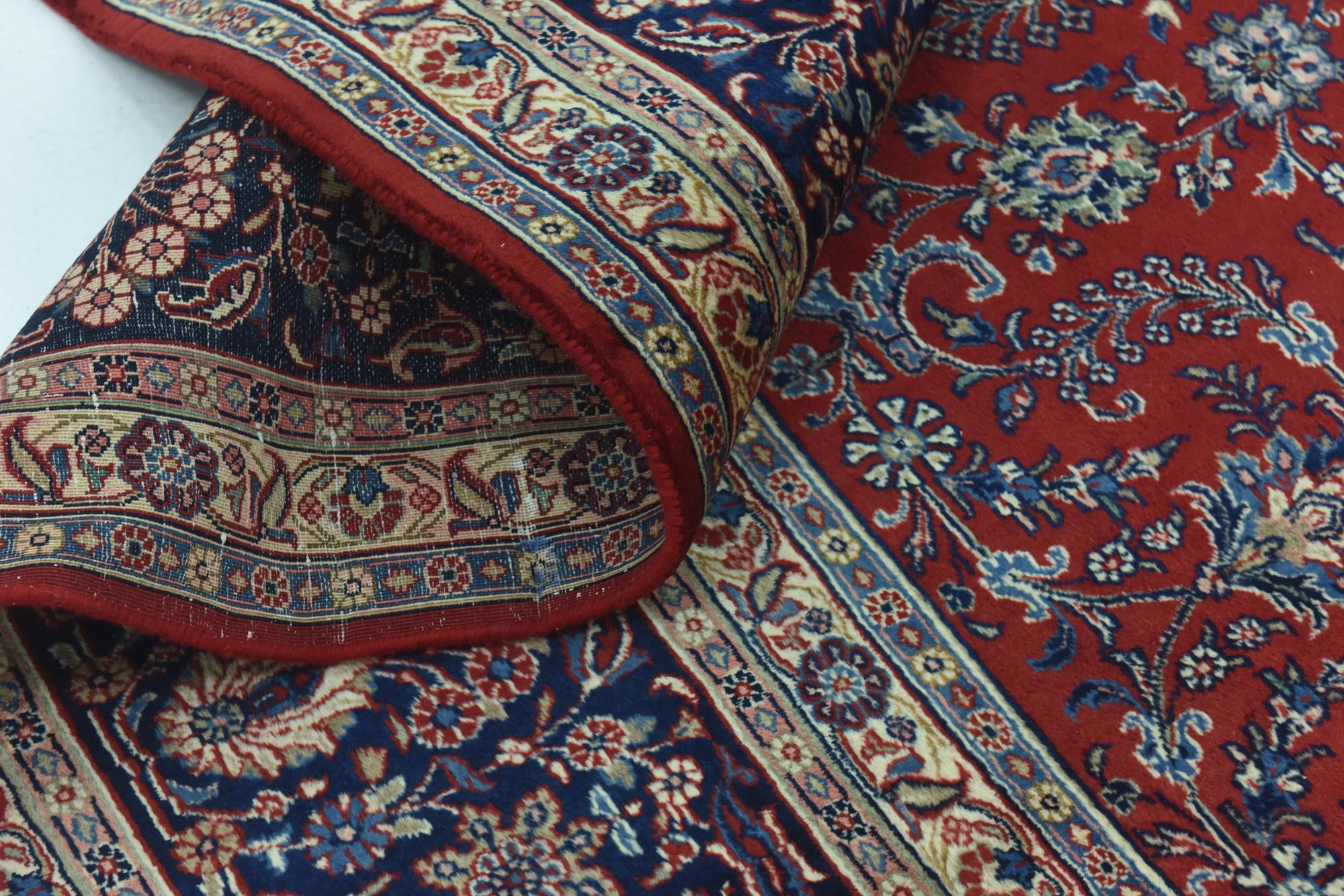 9' 6 x 13' Hand Knotted Shahrbaft Persian Wool Rug