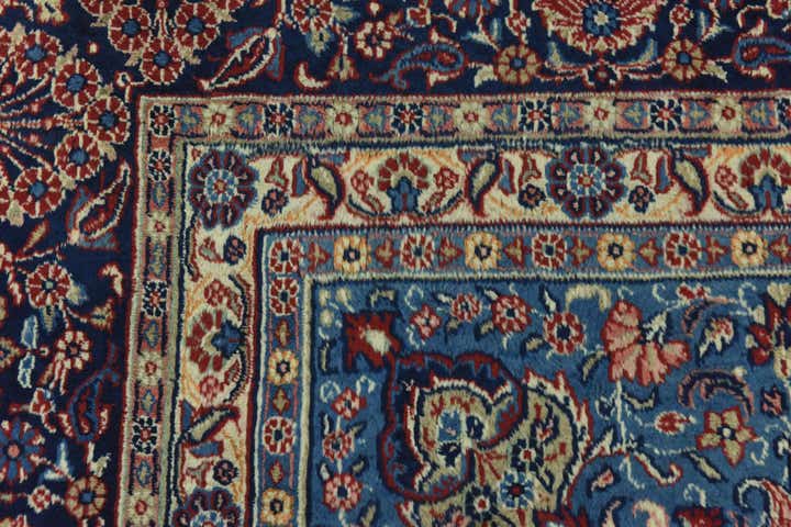 9' 6 x 13' Hand Knotted Shahrbaft Persian Wool Rug