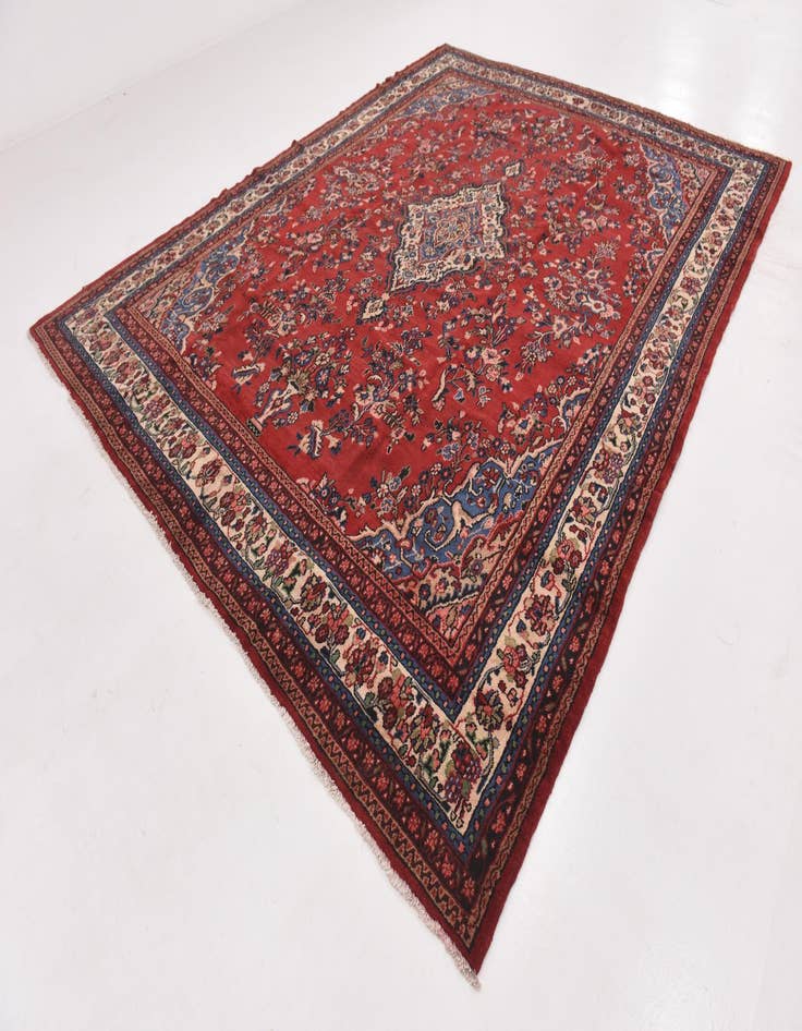 Detail image of 10' 5 x 13' 4  Hand Knotted Shahrbaft Persian Wool Rug