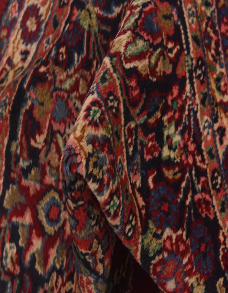 Detail image of 9' x 12' 3  Hand Knotted Shahrbaft Persian Wool Rug