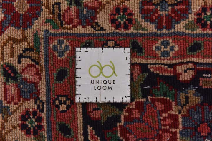 9' x 12' 3 Hand Knotted Shahrbaft Persian Wool Rug