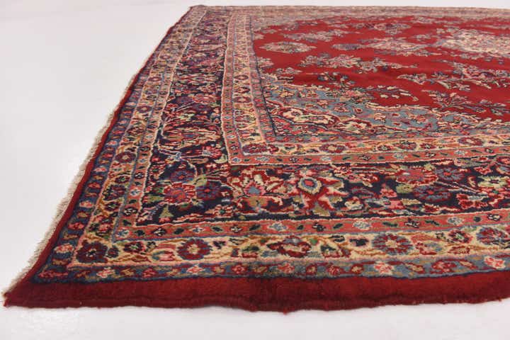 9' x 12' 3 Hand Knotted Shahrbaft Persian Wool Rug