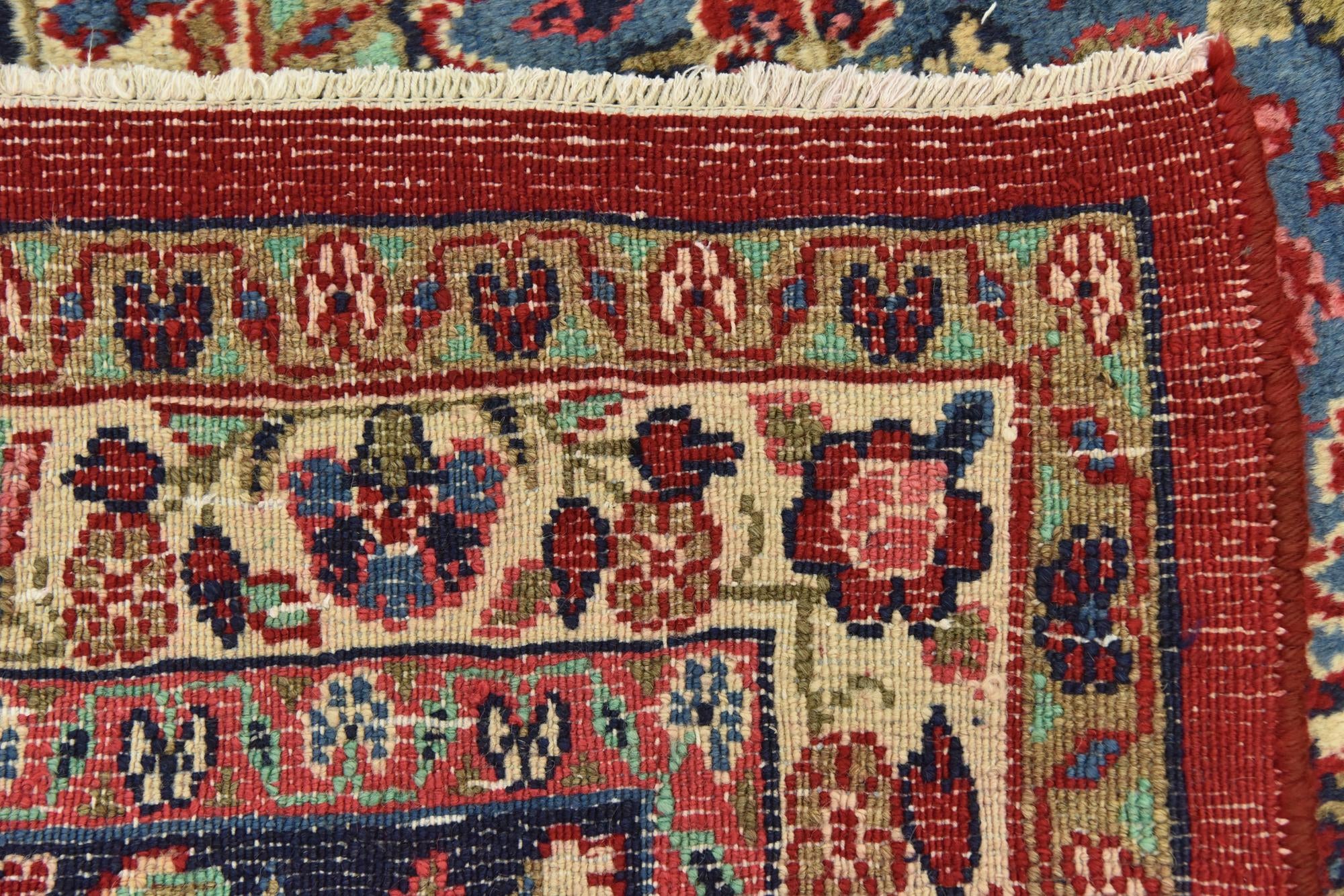 9' 10 x 13' Hand Knotted Shahrbaft Persian Wool Rug