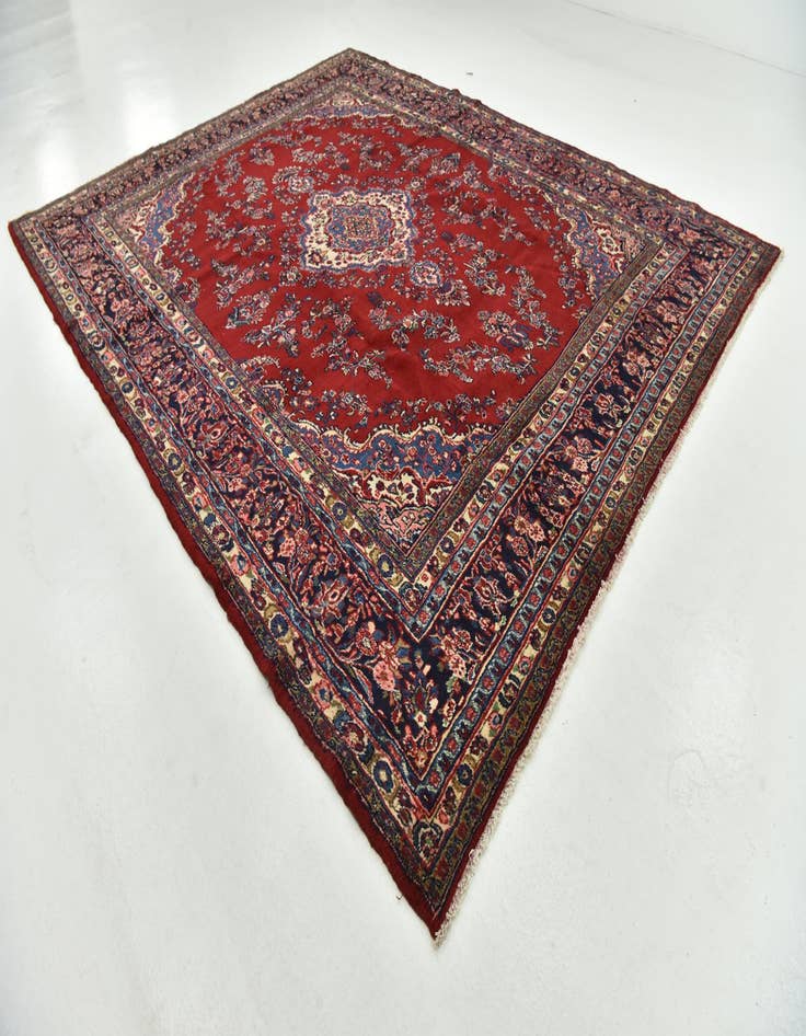 Detail image of 10' 7 x 13' 1  Hand Knotted Shahrbaft Persian Wool Rug