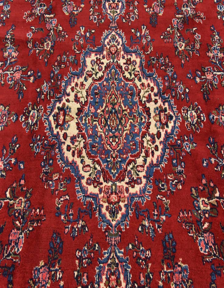 Detail image of 10' 7 x 13' 1  Hand Knotted Shahrbaft Persian Wool Rug