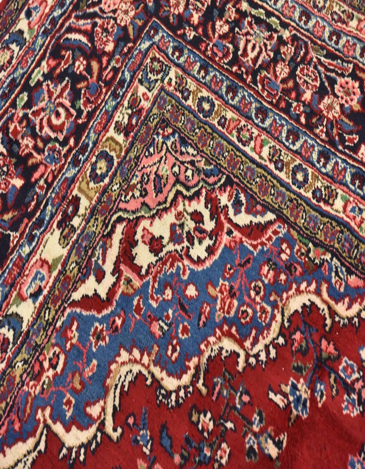 Detail image of 10' 7 x 13' 1  Hand Knotted Shahrbaft Persian Wool Rug