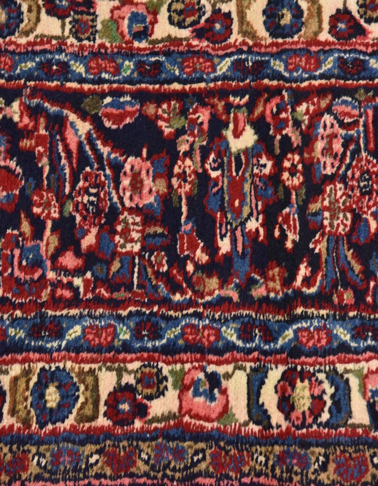 Detail image of 10' 7 x 13' 1  Hand Knotted Shahrbaft Persian Wool Rug