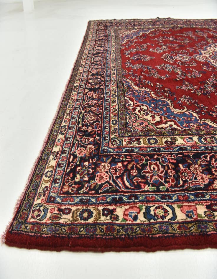 Detail image of 10' 7 x 13' 1  Hand Knotted Shahrbaft Persian Wool Rug