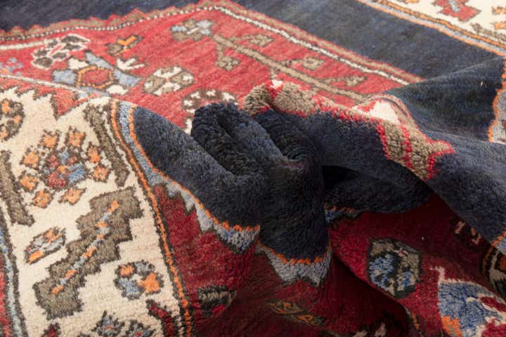 4' 4 x 6' 3 Shahsavan Wool Rug