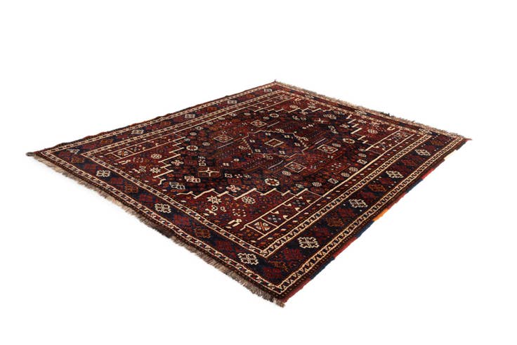 Detail image of 5' 3 x 7' Shiraz Wool Rug