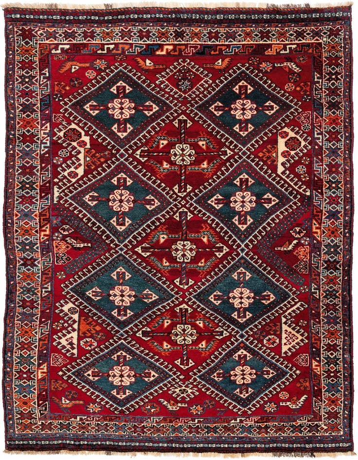 Detail image of 5' 3 x 8' 10 Shiraz Rug