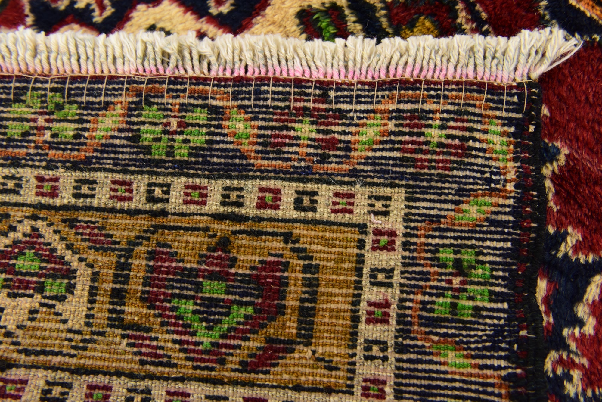 1' 9 x 3' 2 Hand Knotted Shiraz Persian Wool Rug