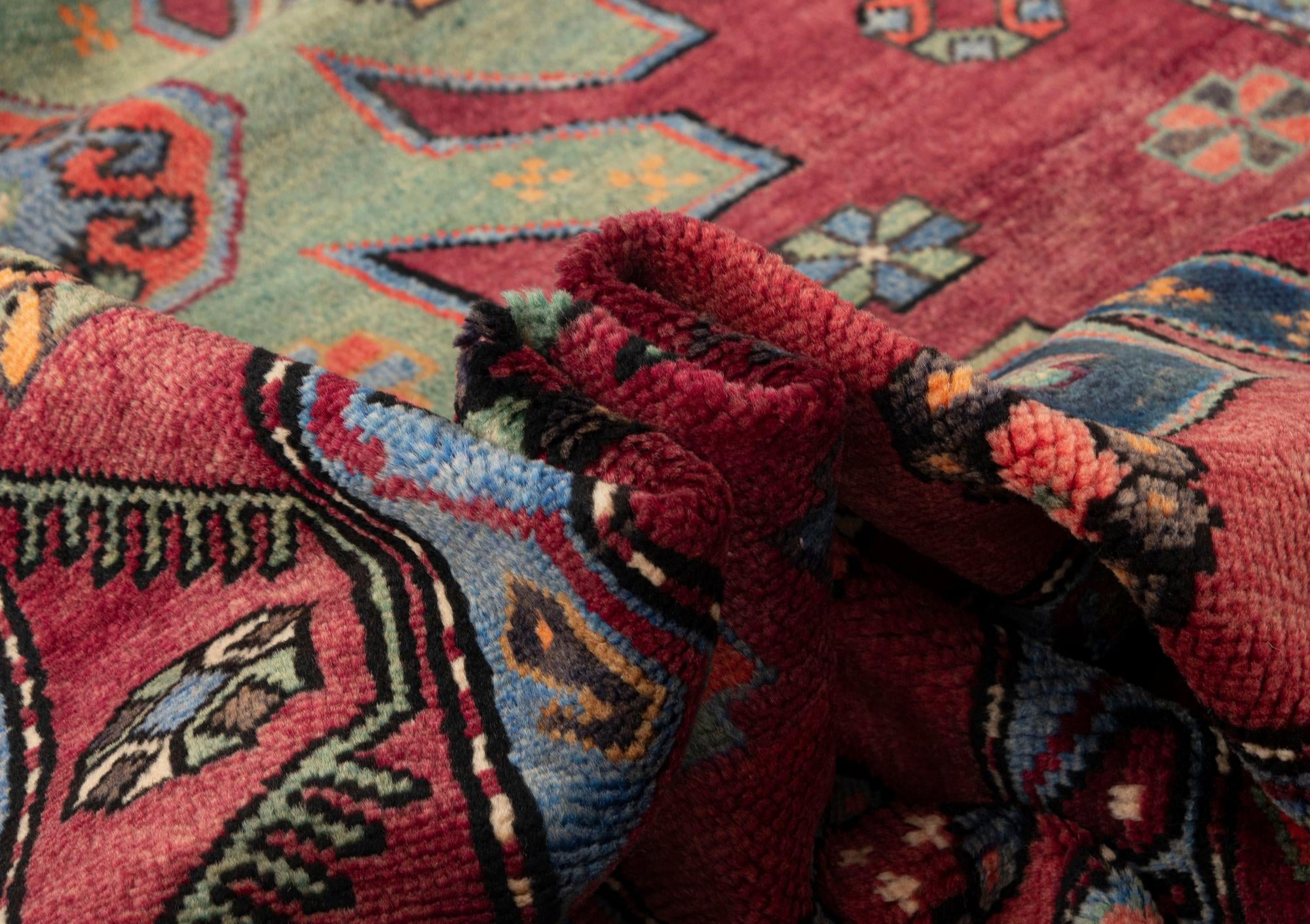 4' 11 x 7' 5 Shirvan Wool Rug