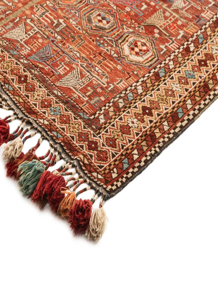 Detail image of 4' 6 x 4' 9 Shirvan Rug