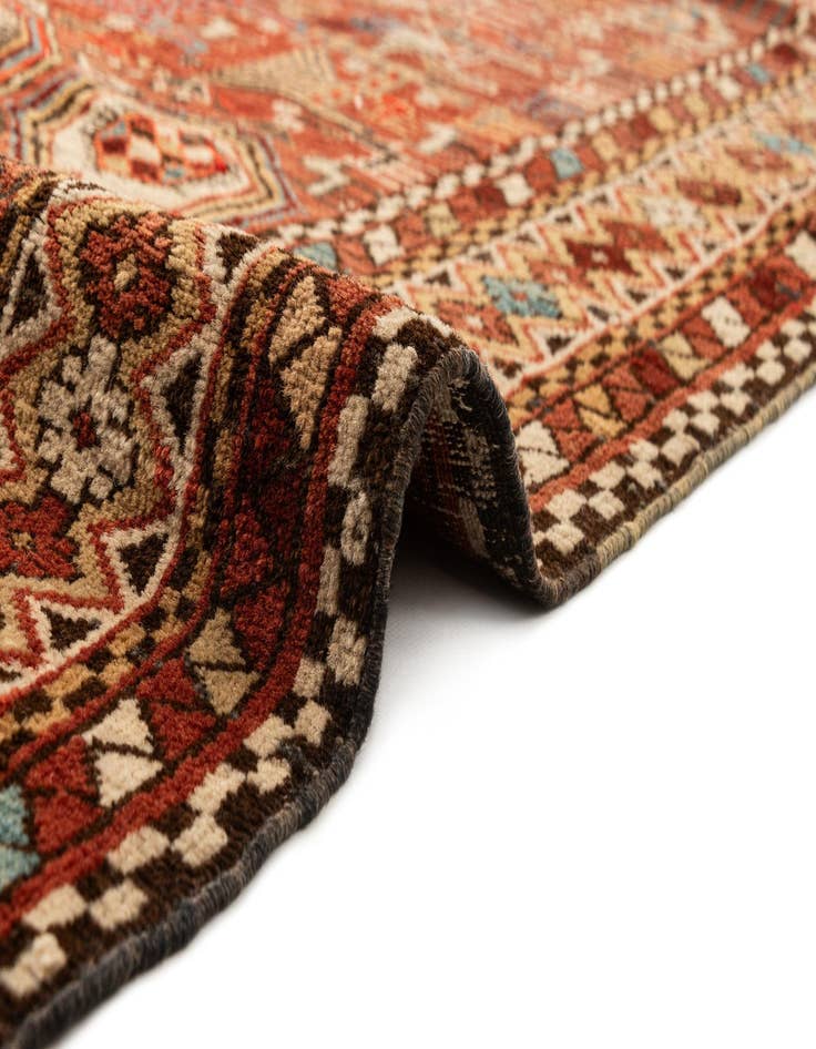 Detail image of 4' 6 x 4' 9 Shirvan Rug