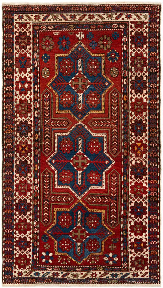 Detail image of 4' x 6' 9 Shirvan Rug