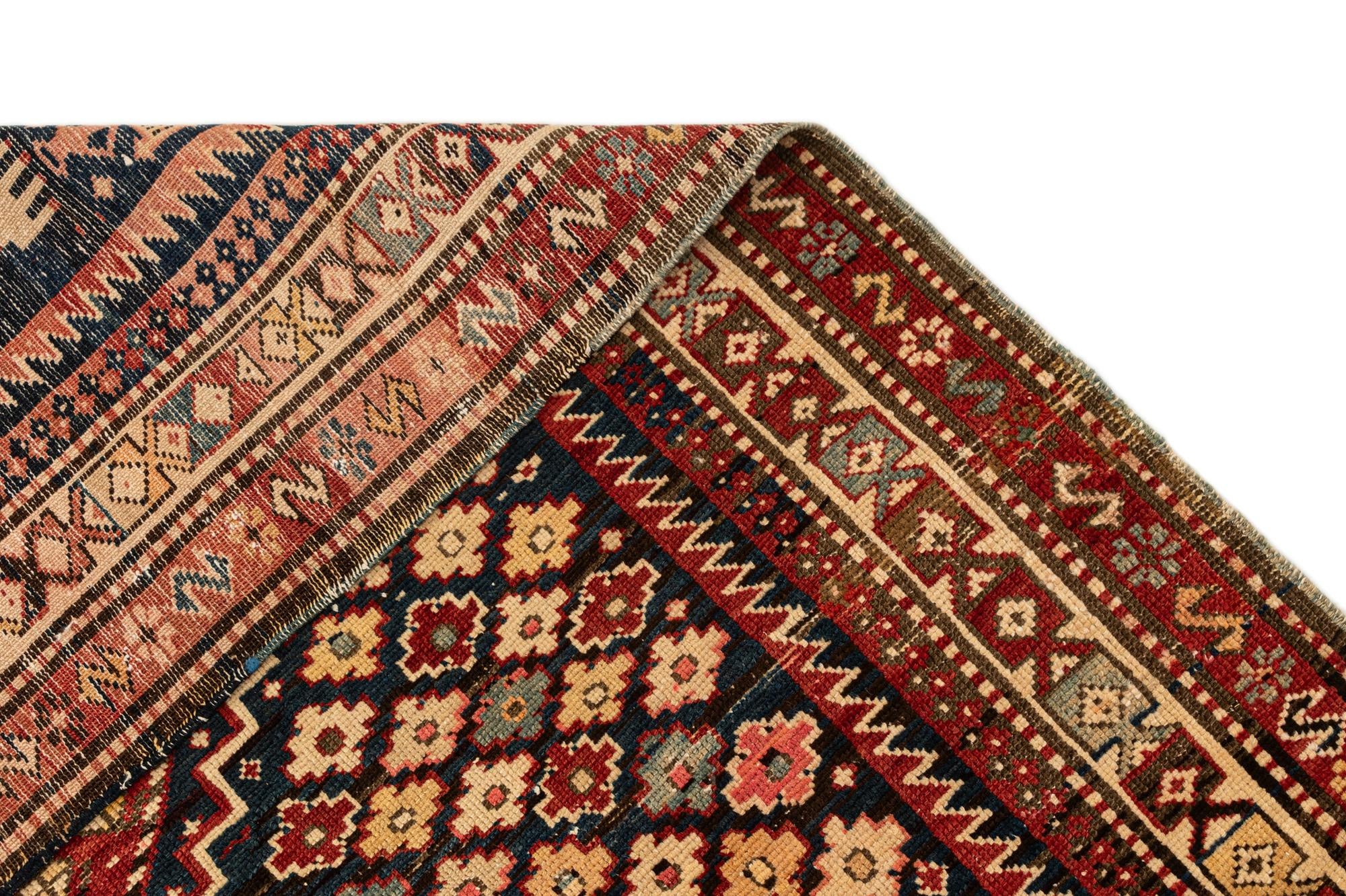 4' 9 x 7' 6 Shirvan Rug