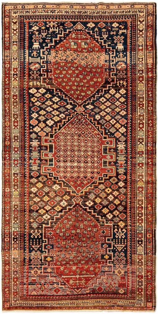 4' 9 x 7' 6 Shirvan Rug