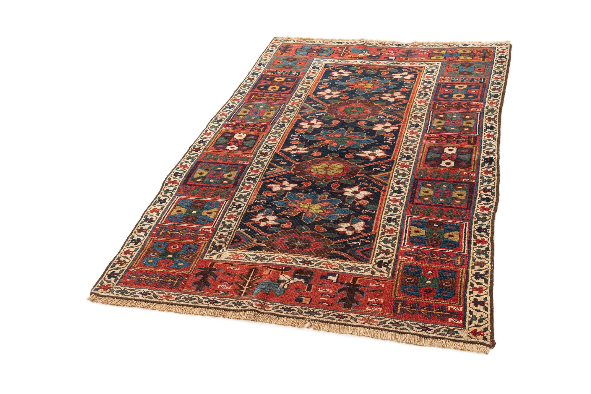 4' 1 x 6' 7 Shirvan Rug